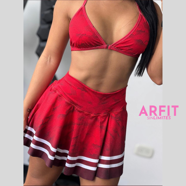 CONJUNTO DEPORTIVO FALDA SHORT