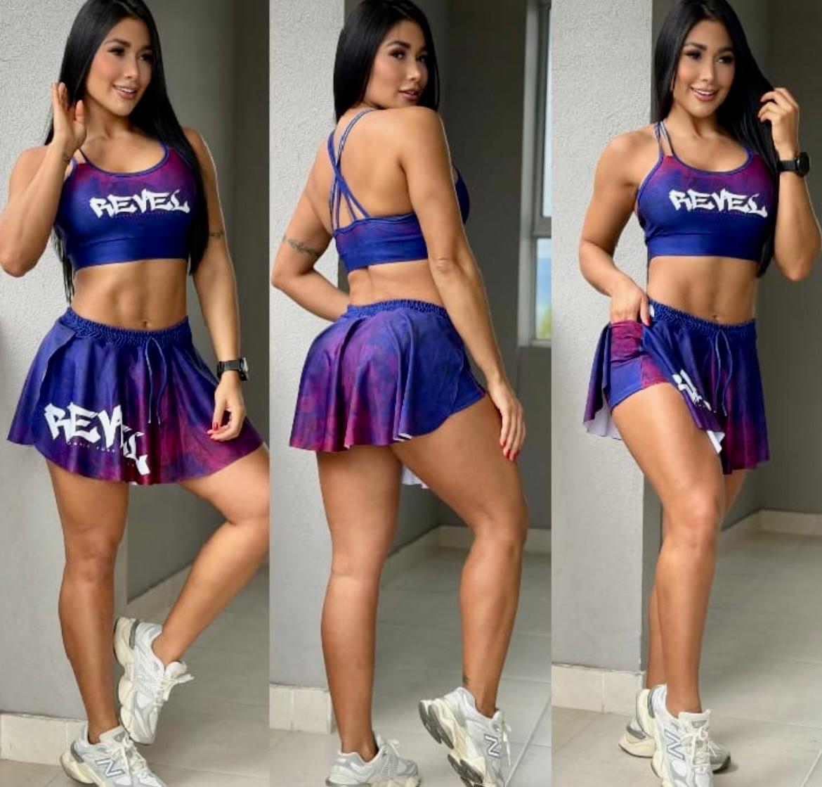 CONJUNTO DEPORTIVO FALDA SHORT
