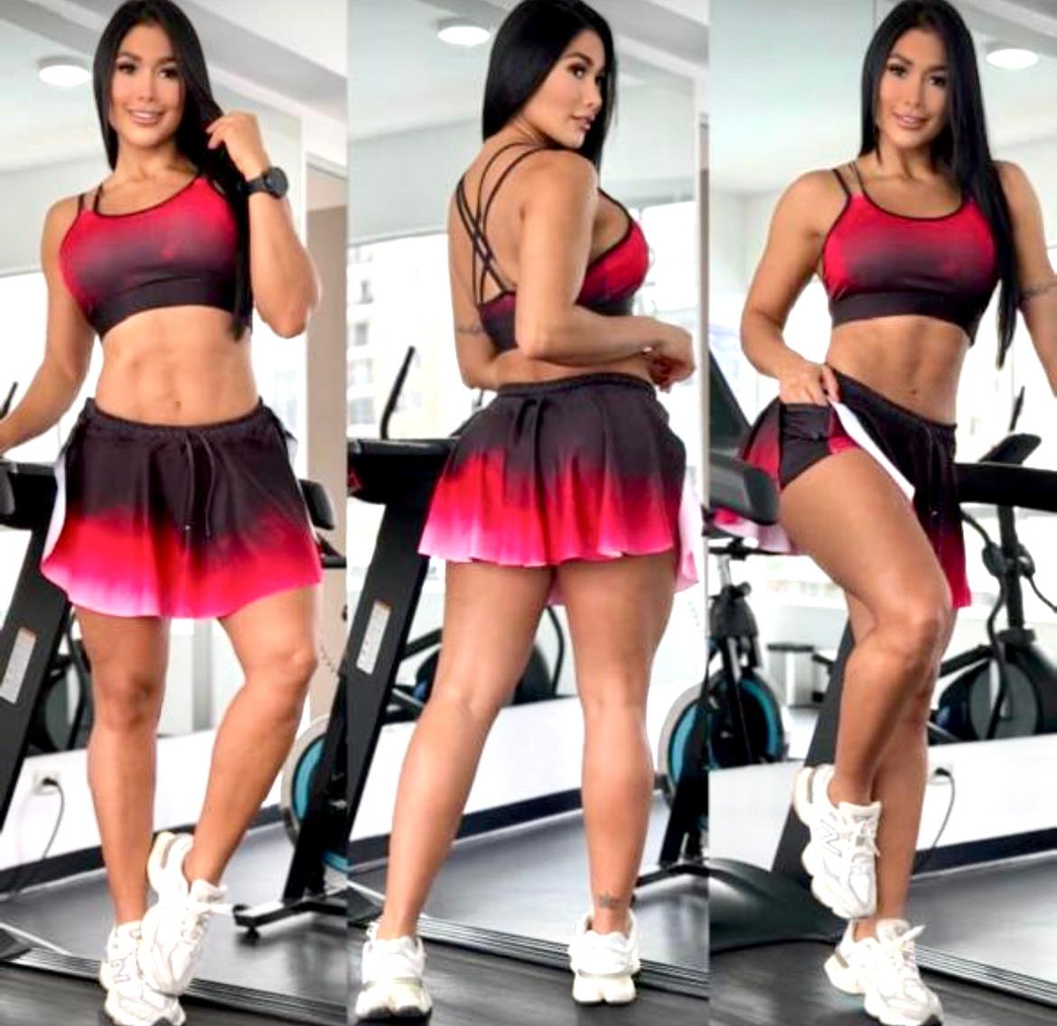 CONJUNTO DEPORTIVO FALDA SHORT