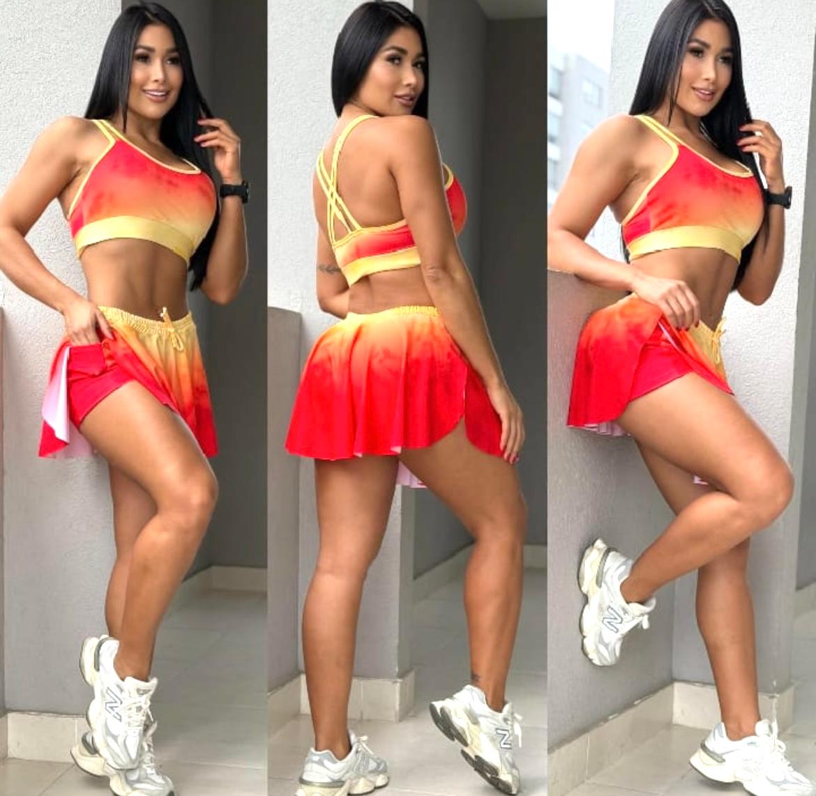CONJUNTO DEPORTIVO FALDA SHORT