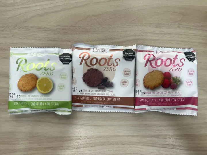 Galleta vegana sin azúcar elemental proteína