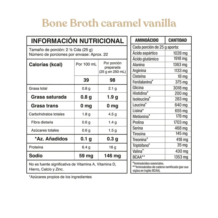 Proteina de Caldo de Hueso SAVVY, Bone Broth Power Protein Chocolate Tarro 560gr
