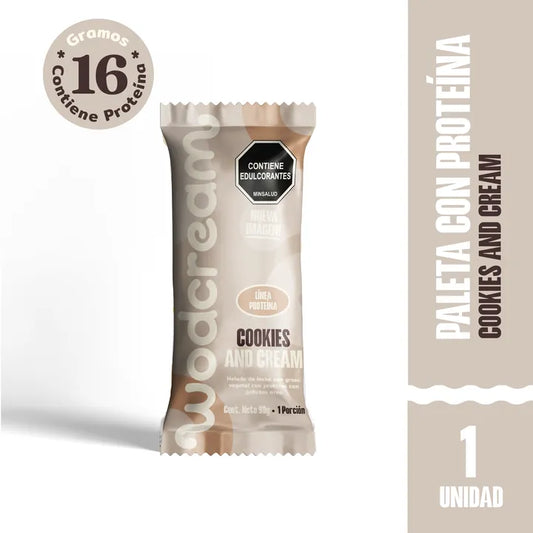 PALETA COOKIES & CREAM WODCREAM