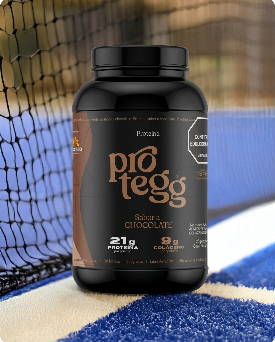 Proteina de Clara de Huevo Protegg 750gr 1,65Lb 25 serv