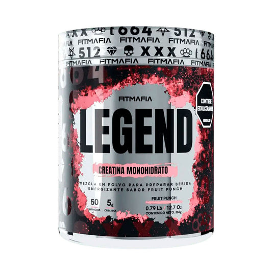 LEGEND 50Serv creatina mono hidratada con sabor FRUTOS ROJOS