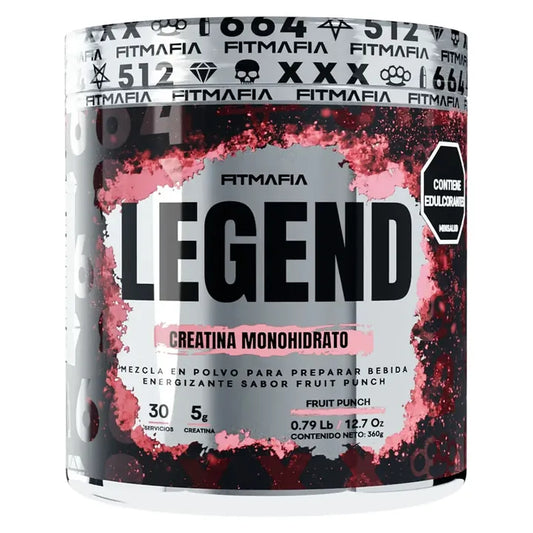 LEGEND creatina mono hidratada con sabor FRUTOS ROJOS 30serv