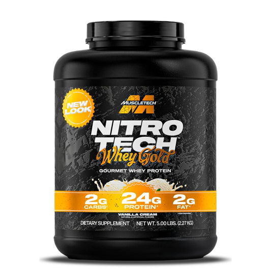 PROTEINA NITRO TECH 100% WHEY GOLD 5 LBS