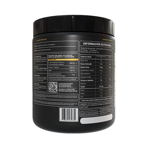 CR-PUR Creatina Creapure 300GR Marca: Macroblends