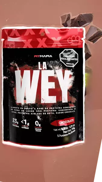 La Wey Bolsa Chocolate 5 Porciones Fit Mafia Proteina Limpia