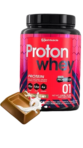 Proton Whey 2lb Chocolate Smartmuscle Proteinal Impia