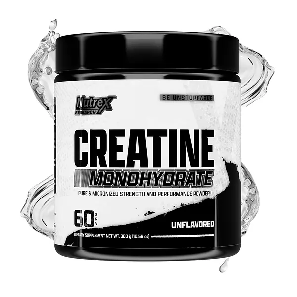 Creatina Nutrex Monohidratada,60 Porciones