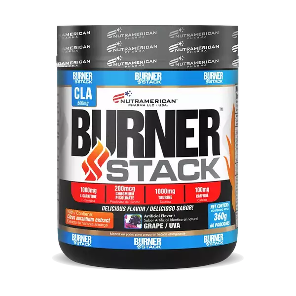 Movilizador U Oxidante Preentreno Burner Stack 60 Serv Uva