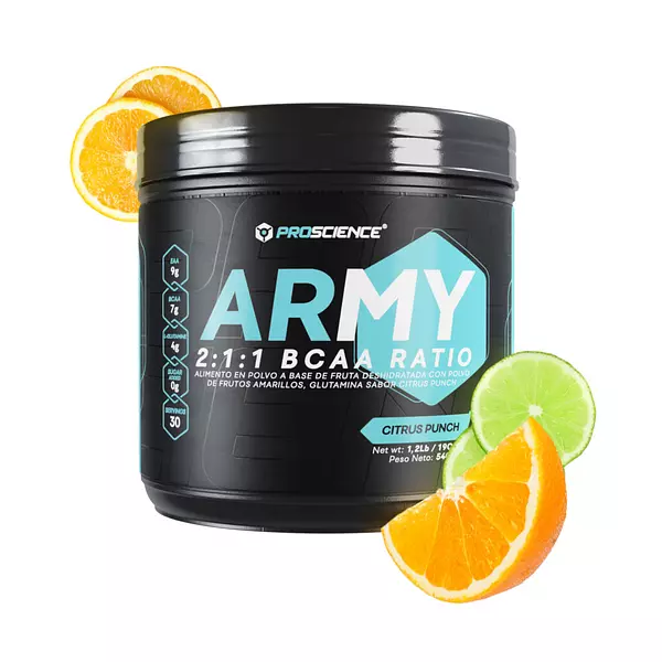 Aminoácidos Army Citrus Punch Proscience