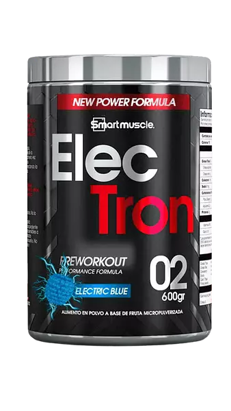 Preentreno Electron Blueberry 600gr Smartmuscle